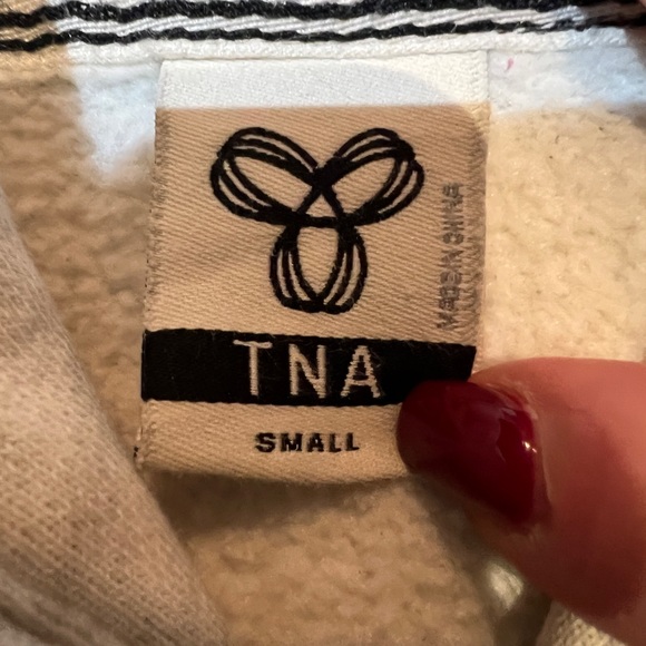 TNA zip up sweater hoodie - Picture 6 of 6